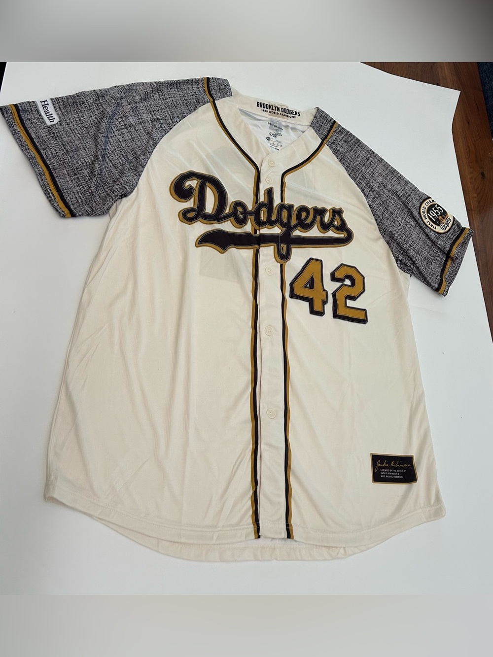 Dodgers Jackie Robinson Baseball Jersey-NWT size XL 2026
